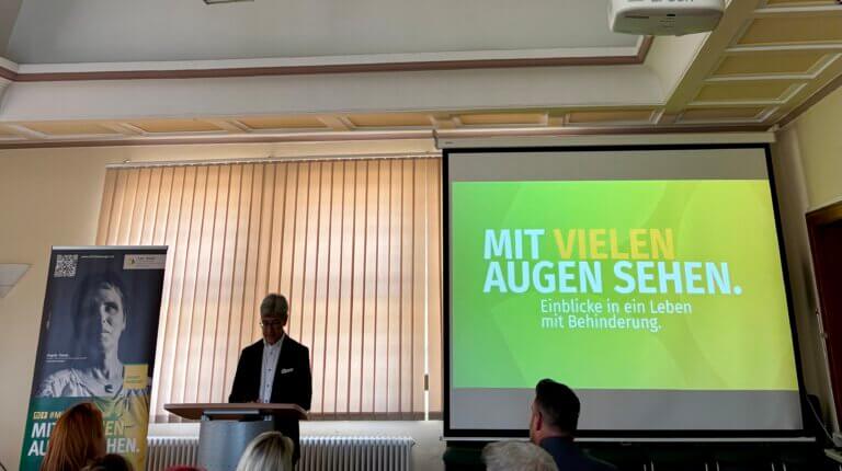 Rede von Andreas Twardy als Vertreter der Landesarbeitsgemeinschaft der WfbM Sachsen-Anhalt